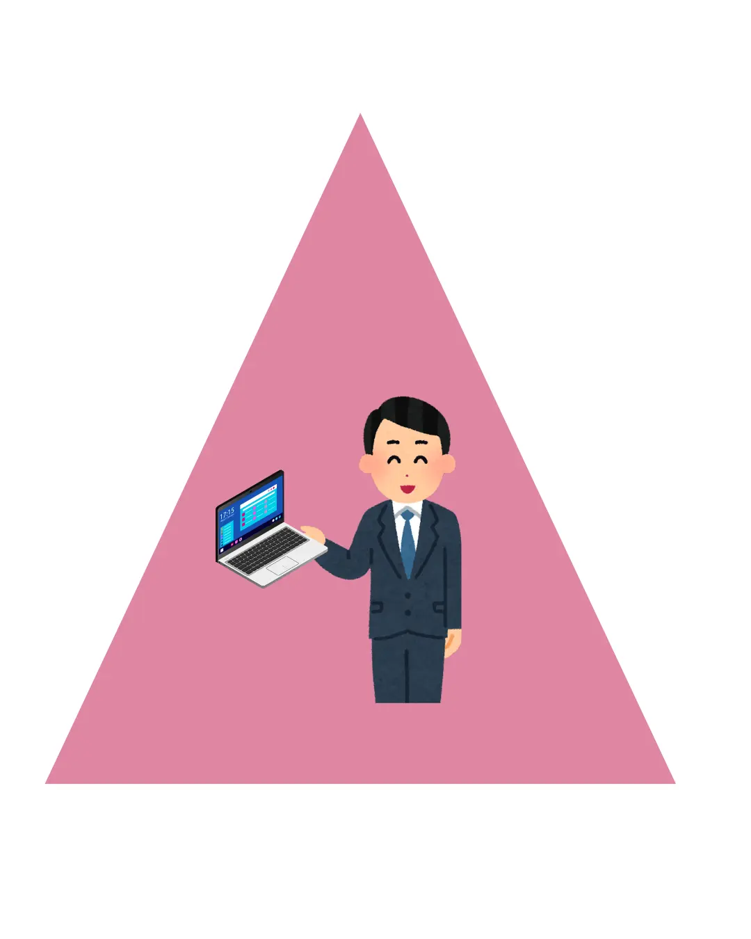 The best freelance digital marketer in Thrissur is carrying a laptop with great satisfaction